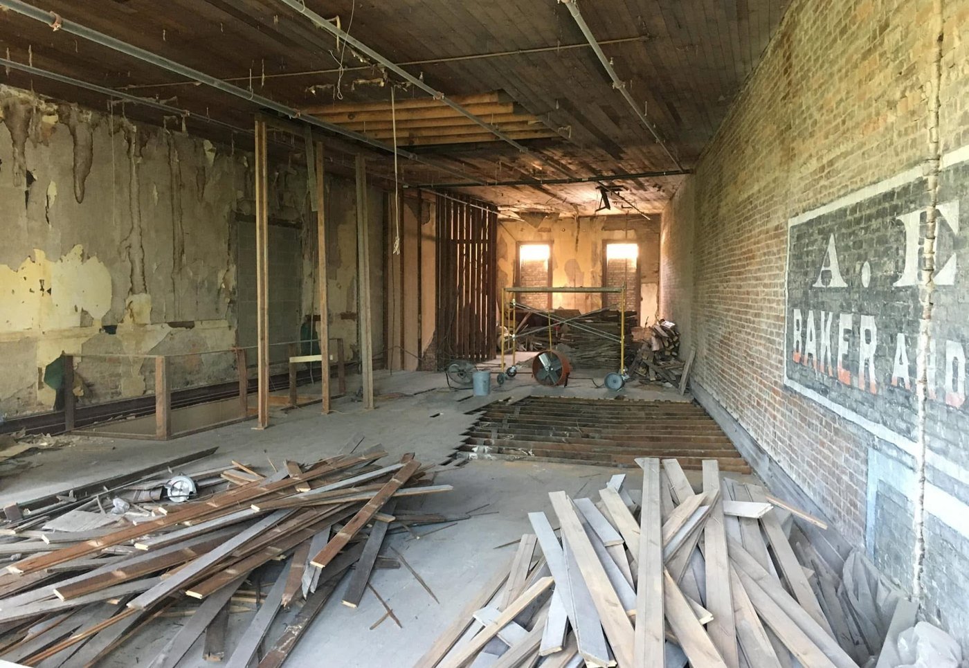 Capone’s Loft before restoration